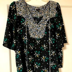 Ann Taylor Floral Blouse